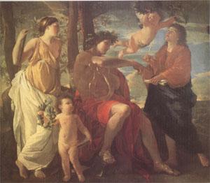 Nicolas Poussin The Inspiration of the Poet (mk05) oil painting image